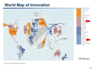 23
World Map of Innovation
Source: Harvard Business Review
 