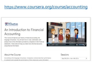 https://www.coursera.org/course/accounting
 
