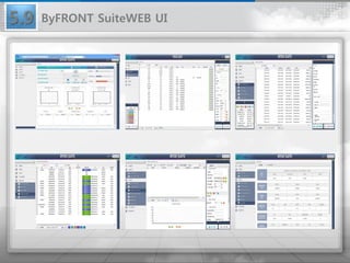 5.9 ByFRONT SuiteWEB UI
 