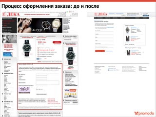 Процесс оформления заказа: до и после
 