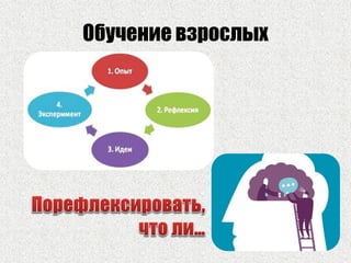 Обучение взрослых
 