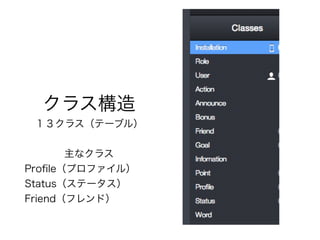 饹 
饹Ʃ`֥룩 
! 
ʥ饹 
Profileץե룩 
StatusƩ` 
Friendեɣ 
 
