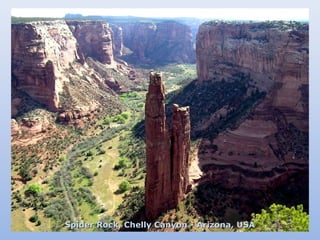 Spider Rock, Chelly CCaannyyoonn -- AArriizzoonnaa,, UUSSAA 
 