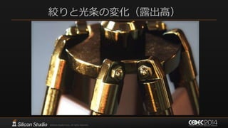 絞りと光条の変化（露出高）
 