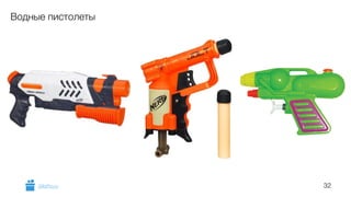 32 
Водные пистолеты 
GiftsPro.ru 
 