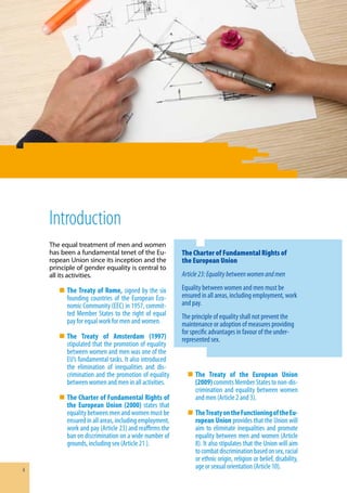 Gender equality in the European Union | PDF