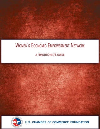Women’s Economic Empowerment Network 
A Practitioner’s Guide 
 