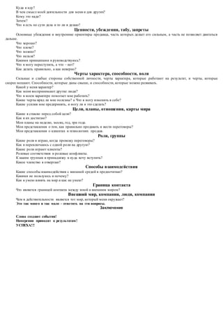 активные продажи