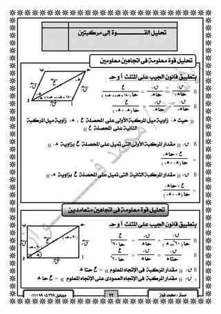   
  
  
  
  
  
  
  
  
  
  
  
  
  
  
  
  
  
  
  
  
  
  
  
  
  
  
  
  
  
  
  
  
  
  
  
  
  
  
  
  
  
  
ه ٢ 
  
  
 
ح ق ١  
   
  
  
= =B 
= = B 
 ه ٢  ح ه ١  
  ح 
  
  ه ١  ح ق ١ B 
  
= 
  ه ٢  ح ق ٢ B 
  
= 
ق ١ 
ق ٢ 
ح 
 
 
 
ه ٢ 
ه ١ 
ق ١  
ه ٢  
ق ٢  
ه ١  
ح ق ٢  
 
ق ١  
ه ٢  
ق ٢  
ه ١  
ح 
 ه ١ +ه ٢  
ه ٢  × ح 
 ه ١ +ه ٢  
ه ١  × ح 
 ه ١ +ه ٢  
  
  
= = B 
= = B 
ه ح = ق ١ B 
ه ح = ق ٢  
  
 
ه 
 
ق ١ 
ق ٢ 
ح 
 
 
ق ١  
٩ْ٠ 
ق ٢  
ه 
ح 
ق ٢  ه ٩ْ٠ 
٩ْ٠ 
ق ٢  
ه 
ه 
 