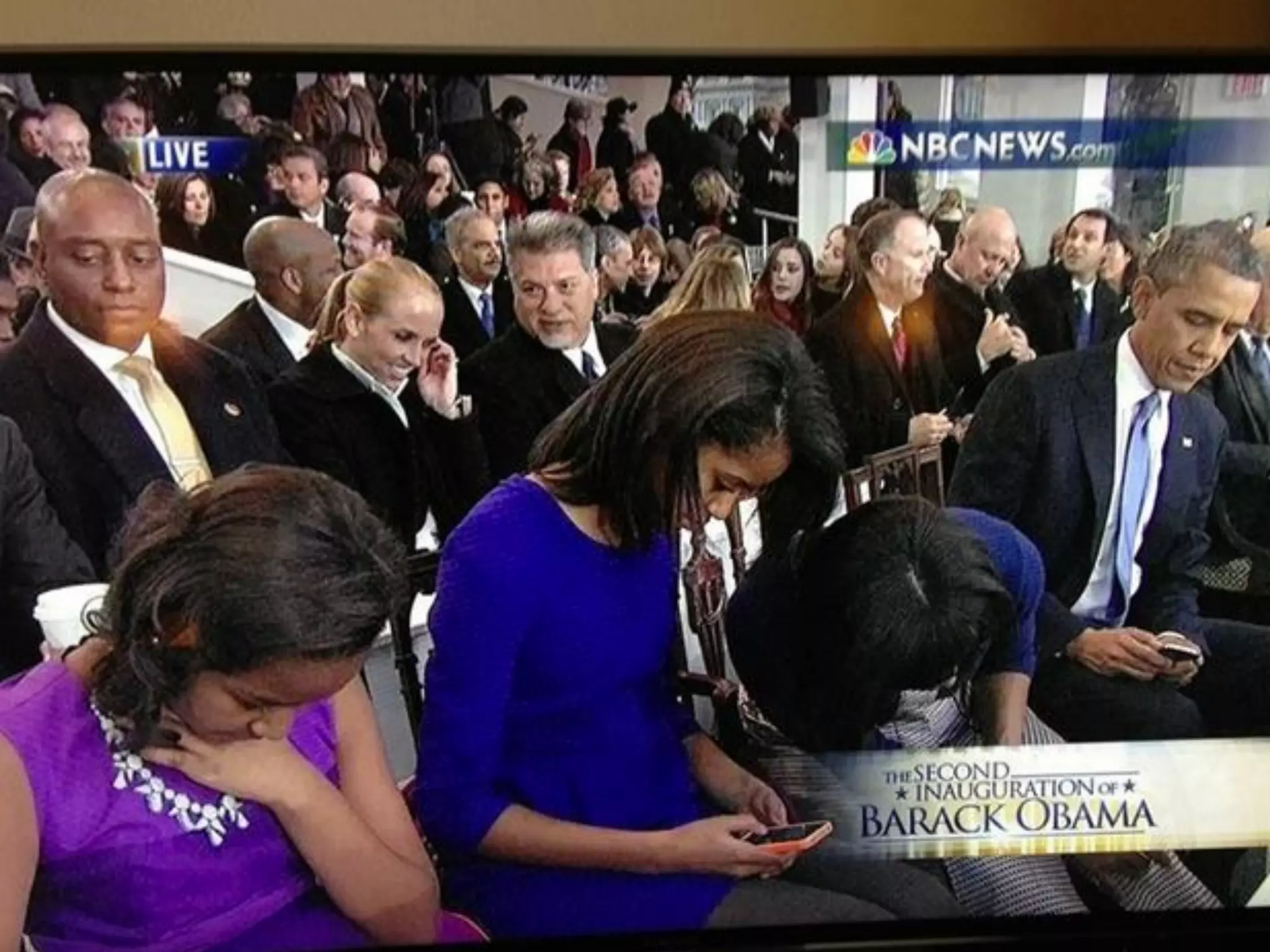 소통의 변화 
미국 대통령 버락 오바마 2009년 취임식  