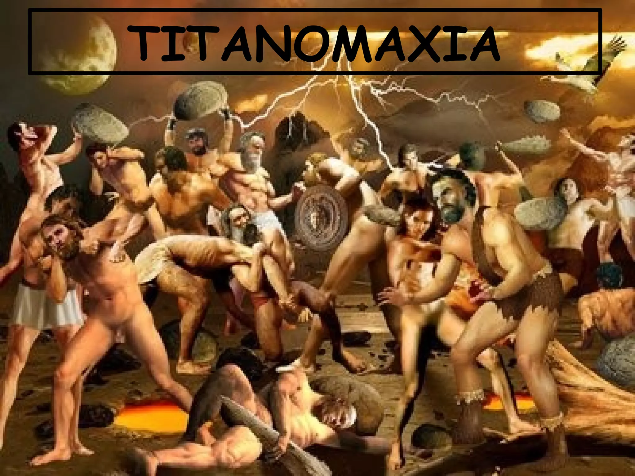 ΤΙΤΑΝΟΜΑΧΙΑ 
 