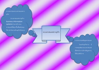????????????????????? 
?????????????????????????? ?????? 
????????????????????? ( business information systems ) ??????? ???? ????????????????????????????????? ????????????????????????????????? 
????????????????????????? 
??????????????????? ?? ????????????????????????? ??????????????????????????????? ???????????????? 
