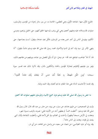 النهاية في الفتن والملاحم لابن كثير