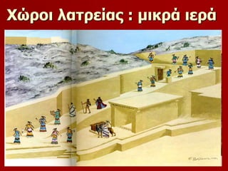 Χώροι λατρείας : μικρά ιερά 
 