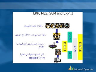 ERP : Arabized Microsoft dynamics NAV إدارة موارد المؤسسات