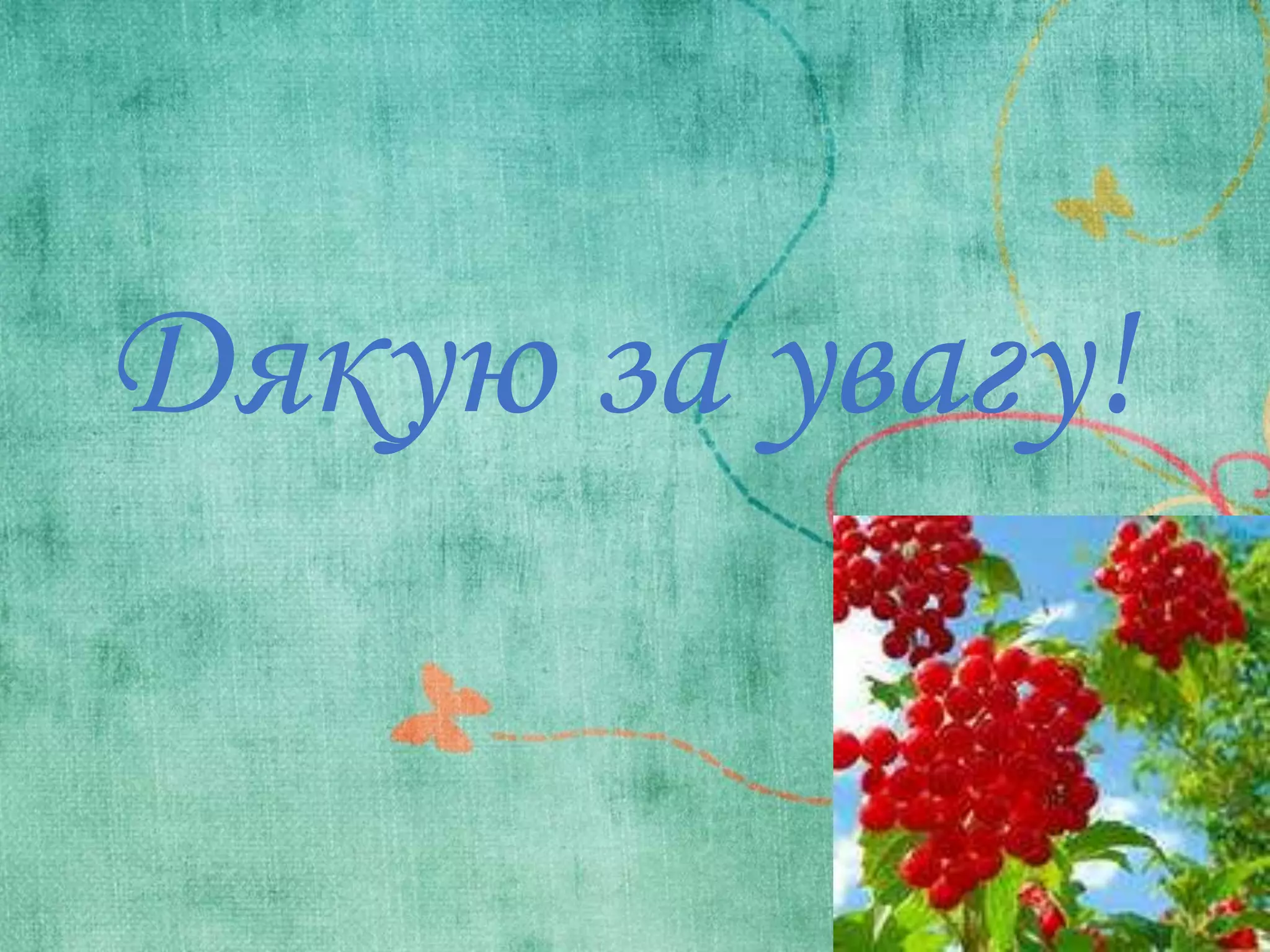 Дякую за увагу! 
