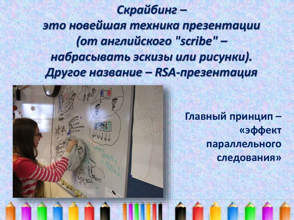 Презентация скрайбинг для дошкольников