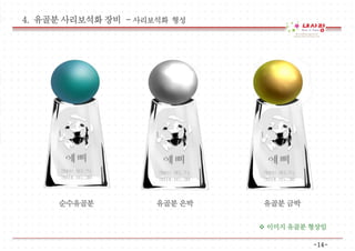 -14- 
순수유골분 유골분은박 유골분금박 
 이미지 유골분 형상임 
4. 유골분 사리보석화 장비 - 사리보석화 형성 
 