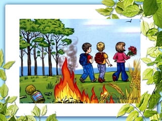 правила поведінки в лісі