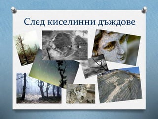 киселинни дъждове | PPT
