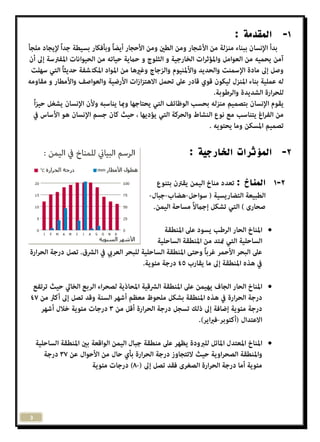 3 
-1 المقدمة : 
-2 المؤثرات الخارجية : 
1-2 المناخ : 
 
 
 
 