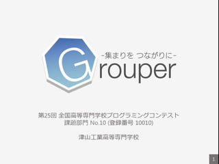 Grouper -集まりを つながりに-