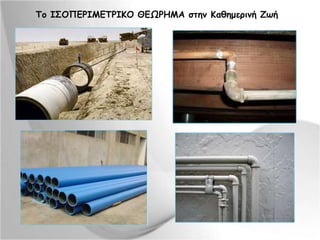 Το ΙΣΟΠΕΡΙΜΕΤΡΙΚΟ ΘΕΩΡΗΜΑ στην Καθημερινή Ζωή 
 