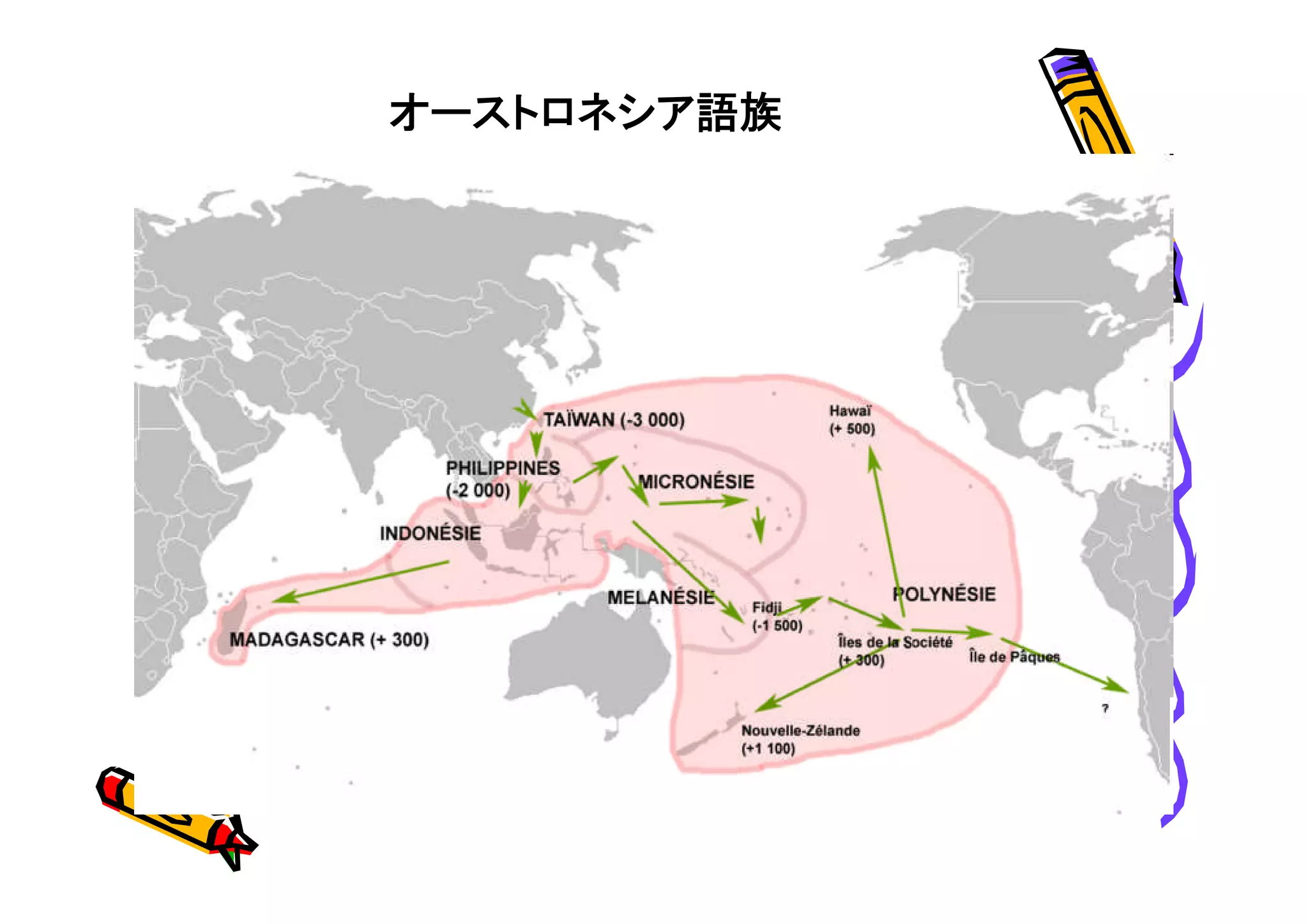 オーストロネシア語族 
 