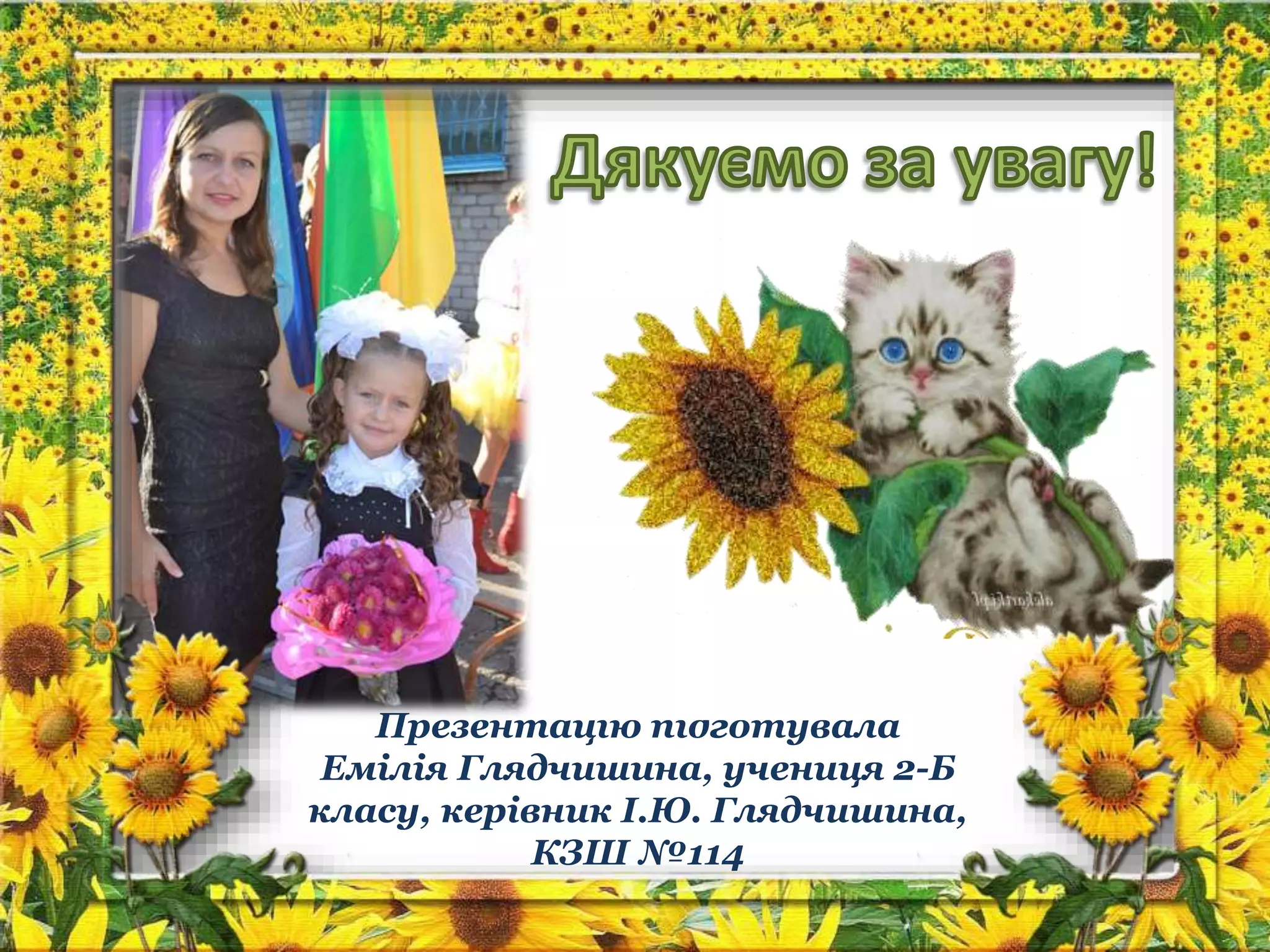 Презентацію підготувала 
Емілія Глядчишина, учениця 2-Б 
класу, керівник І.Ю. Глядчишина, 
КЗШ №114 
