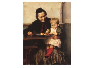 πίνακες ζωγραφικής με θέμα τη γιαγιά και τον παππού