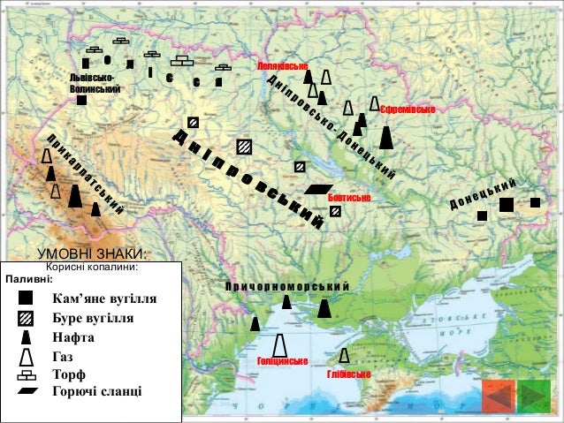 +корисні копалини україни