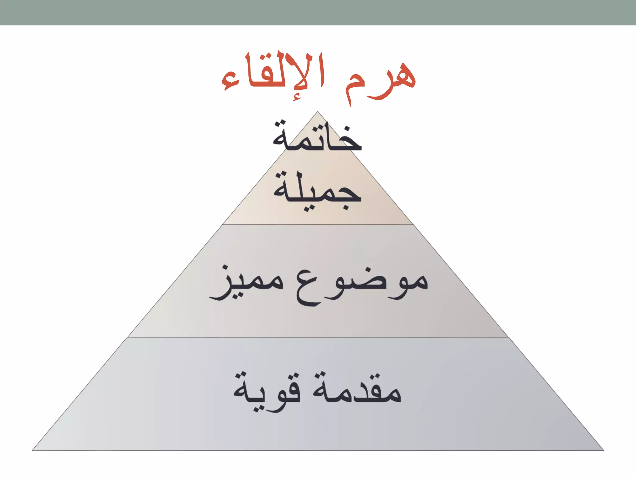 هرم اللققاء 
 