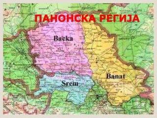 ПАНОНСКА РЕГИЈА 
 
