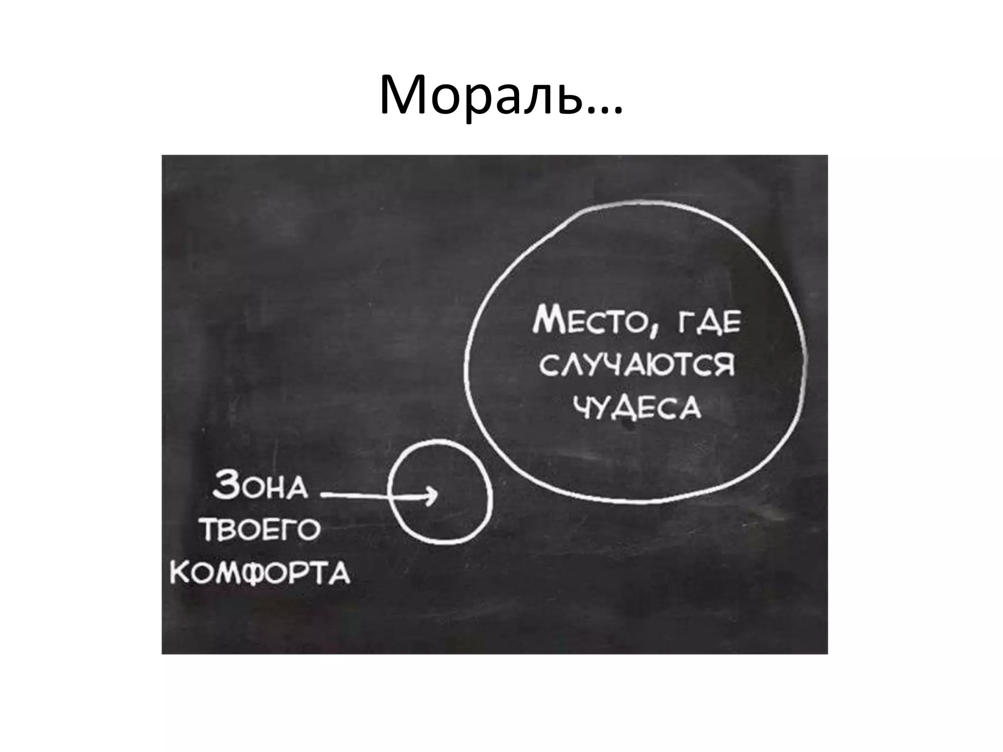 Мораль… 
