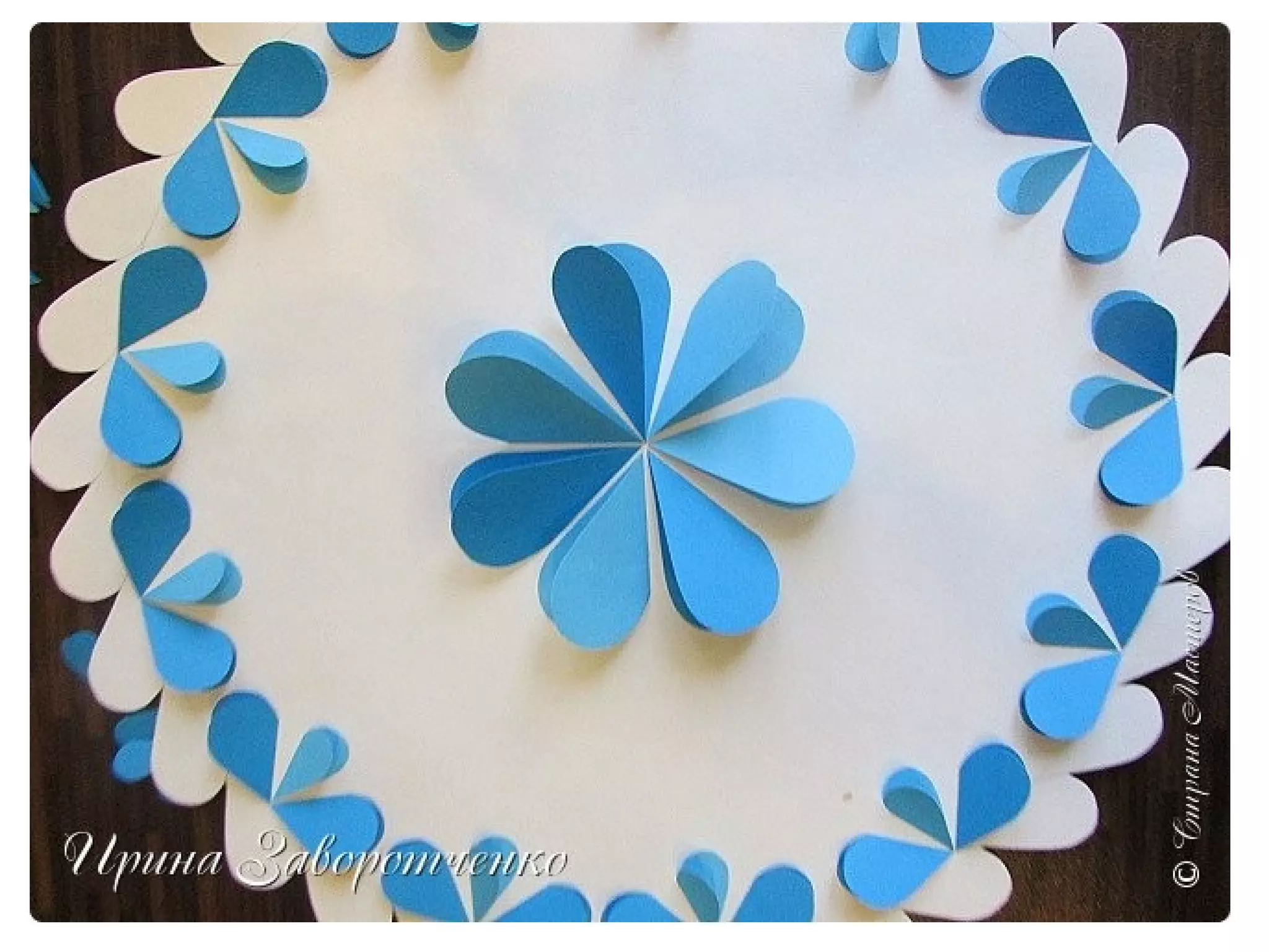 технология аппликация гжель