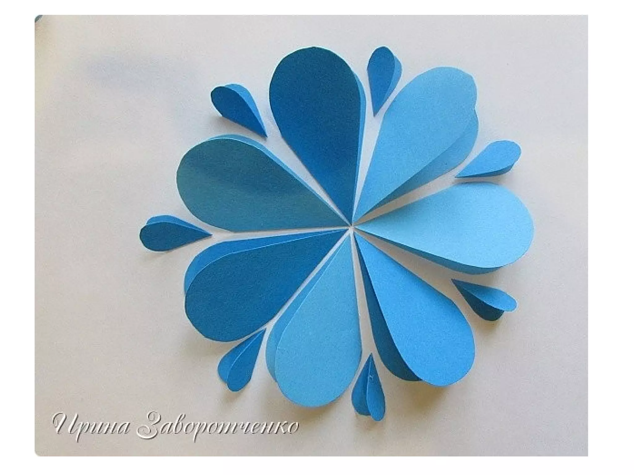 технология аппликация гжель