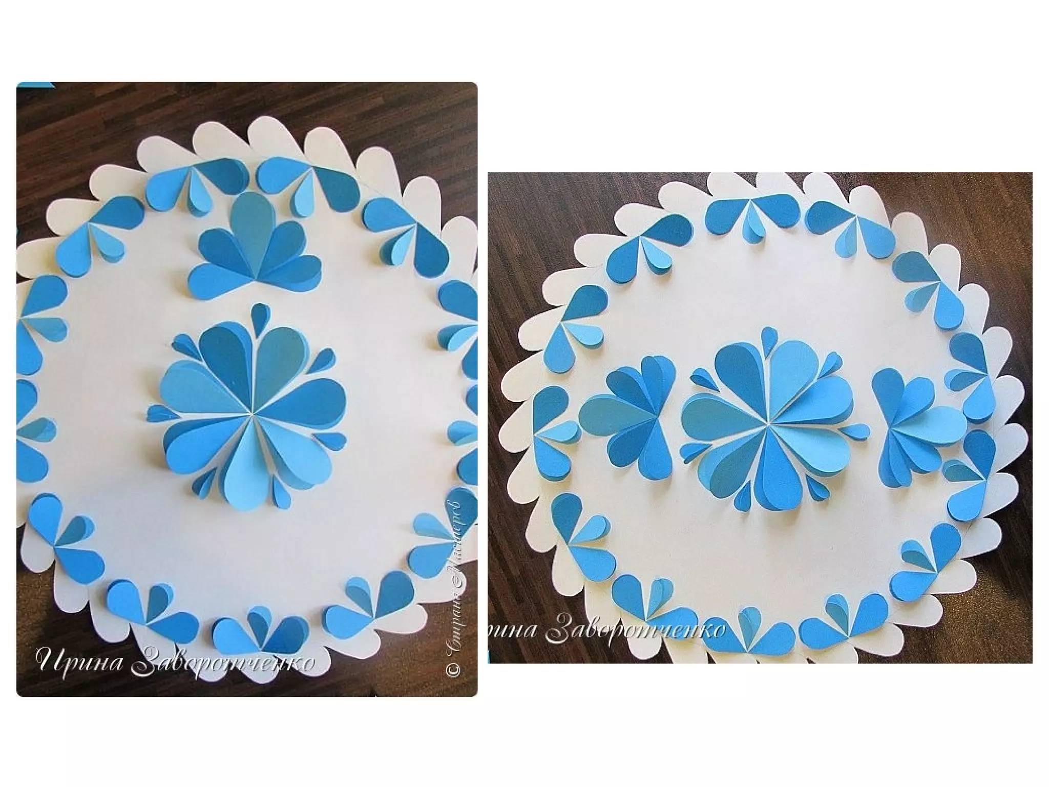 технология аппликация гжель