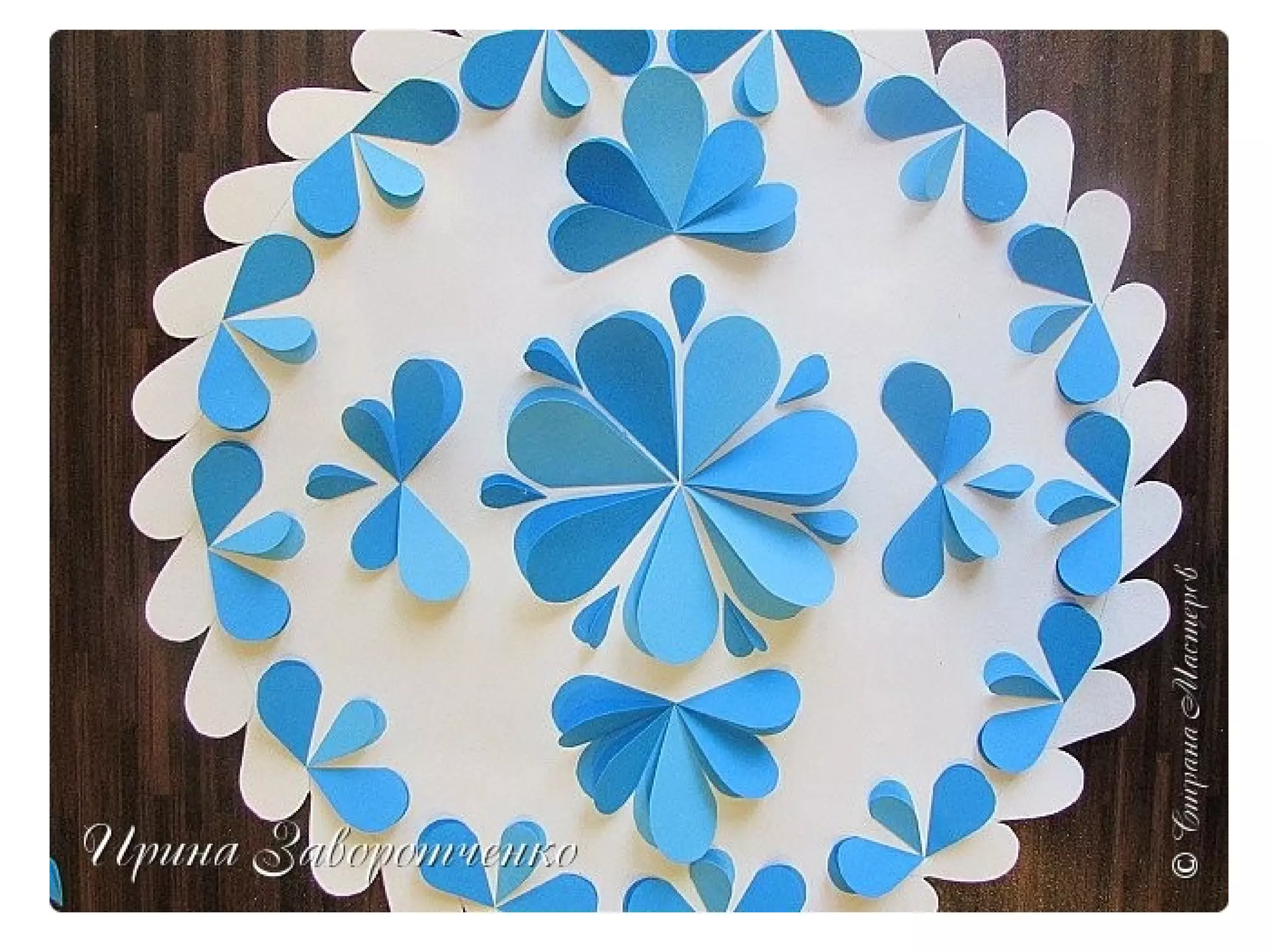 технология аппликация гжель