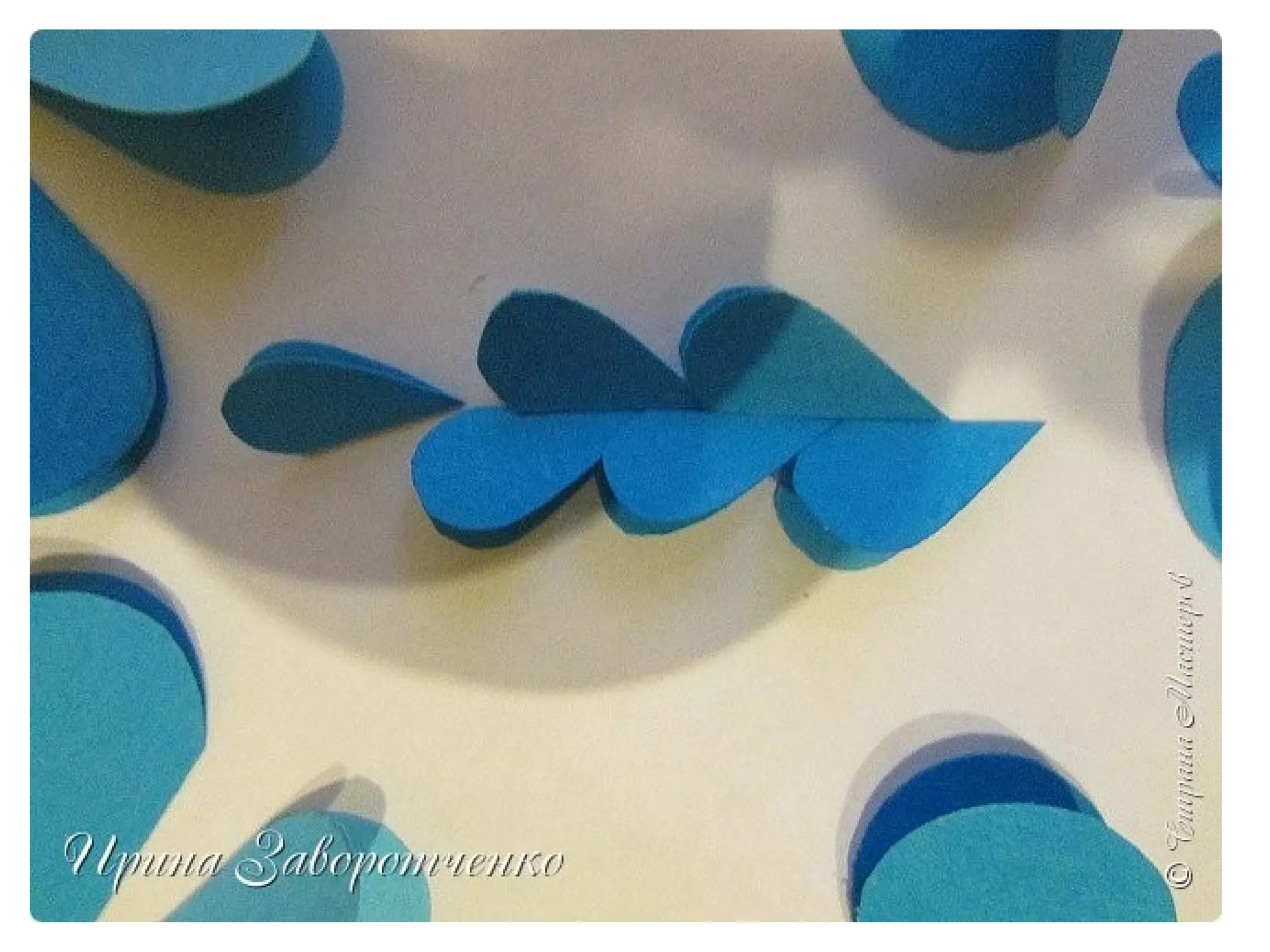 технология аппликация гжель