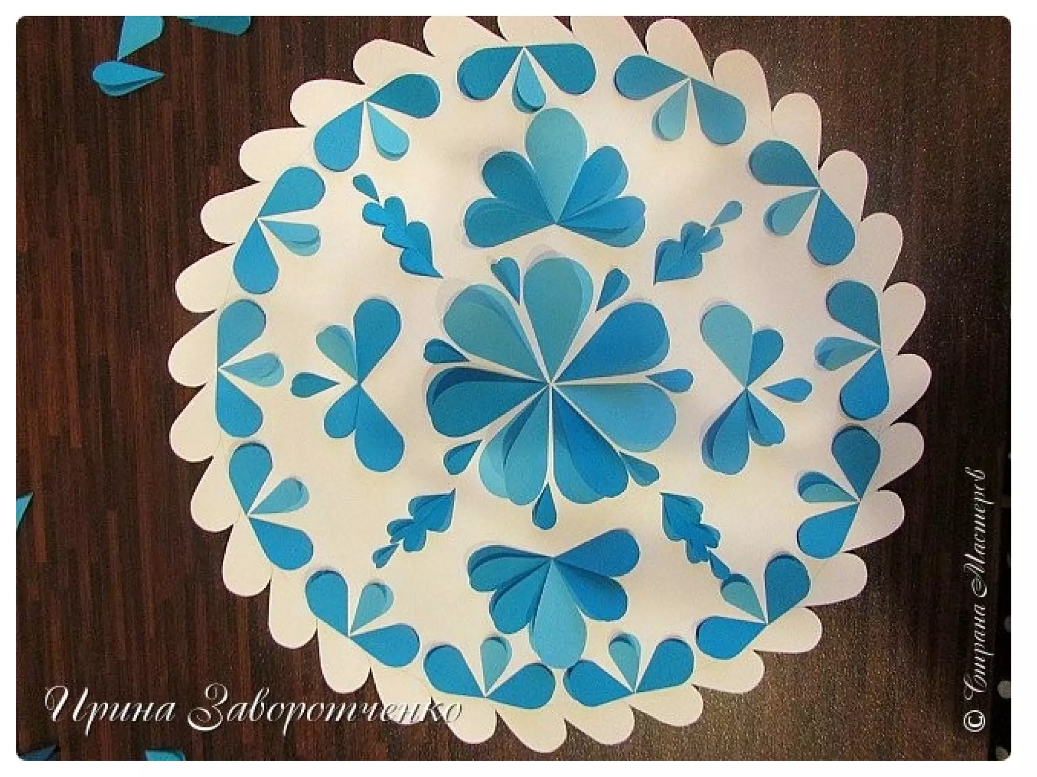 технология аппликация гжель