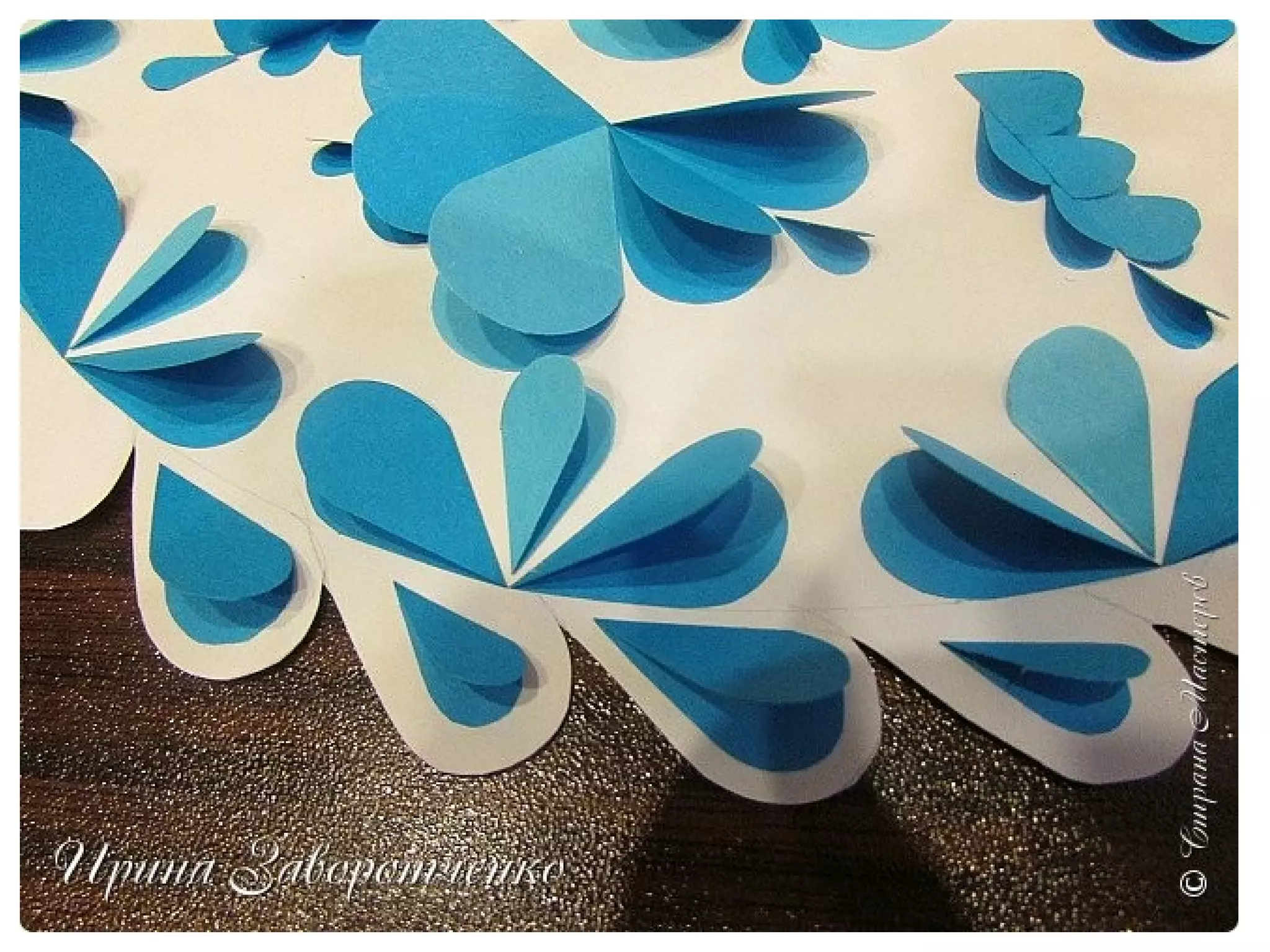 технология аппликация гжель