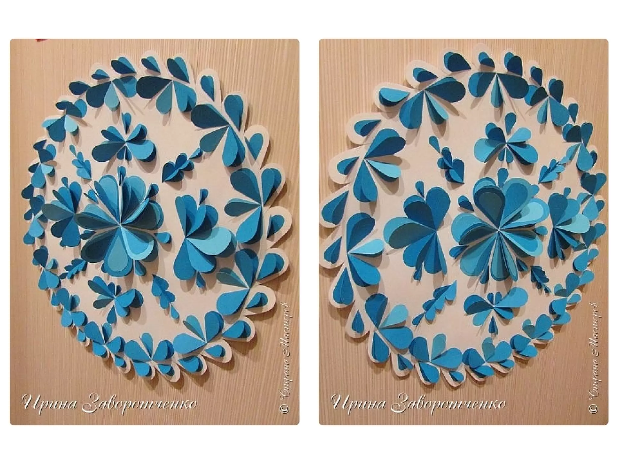 технология аппликация гжель