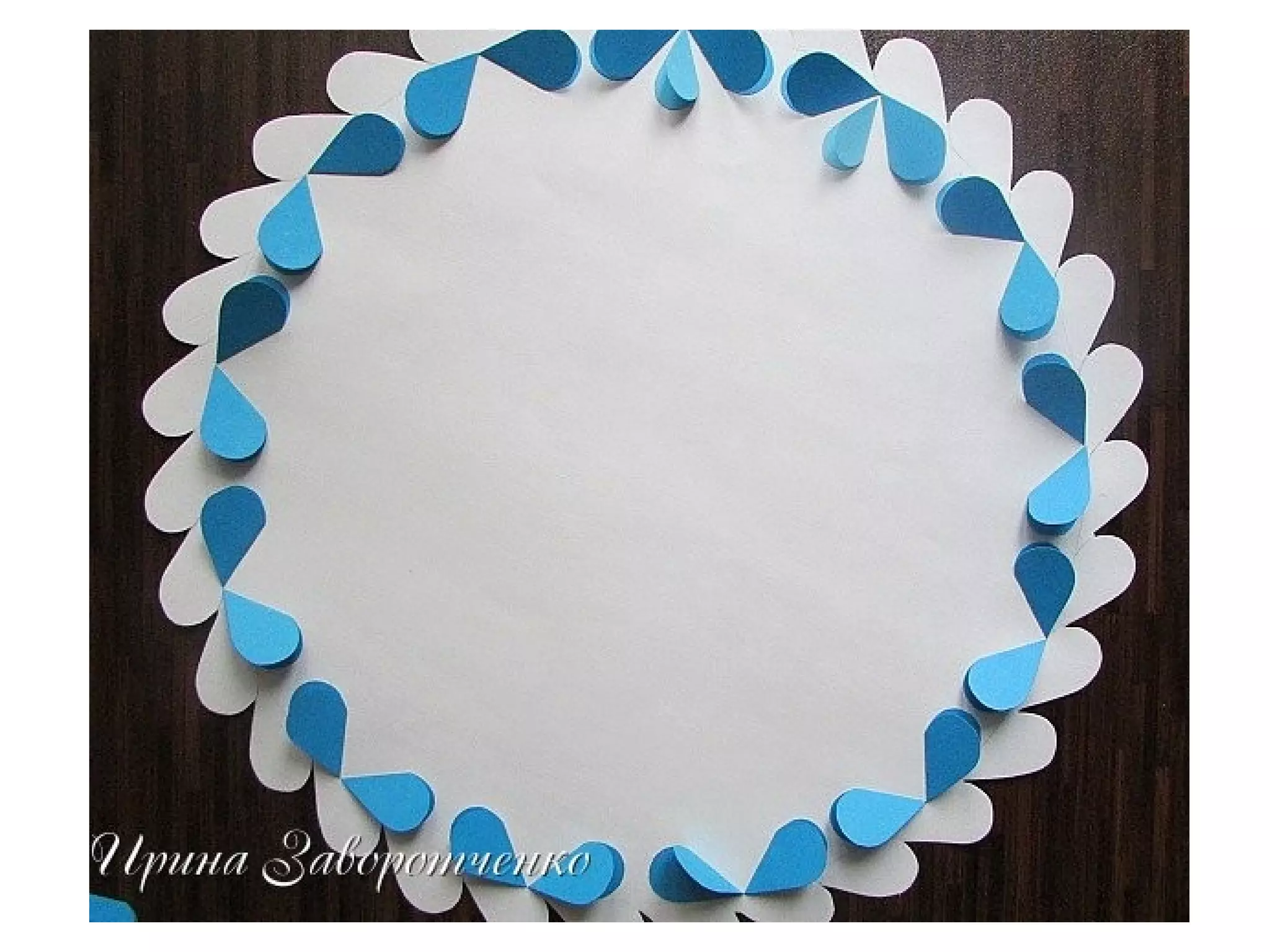 технология аппликация гжель