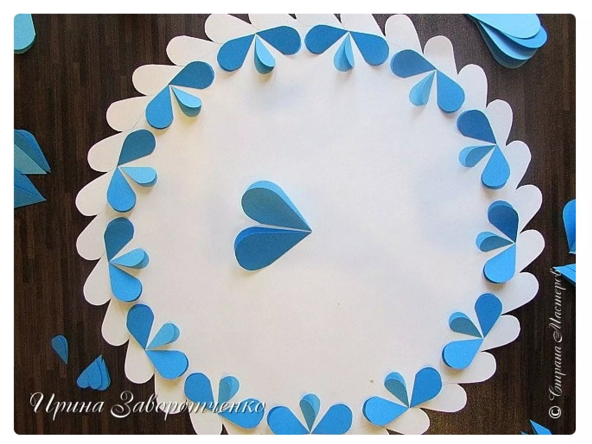 технология аппликация гжель