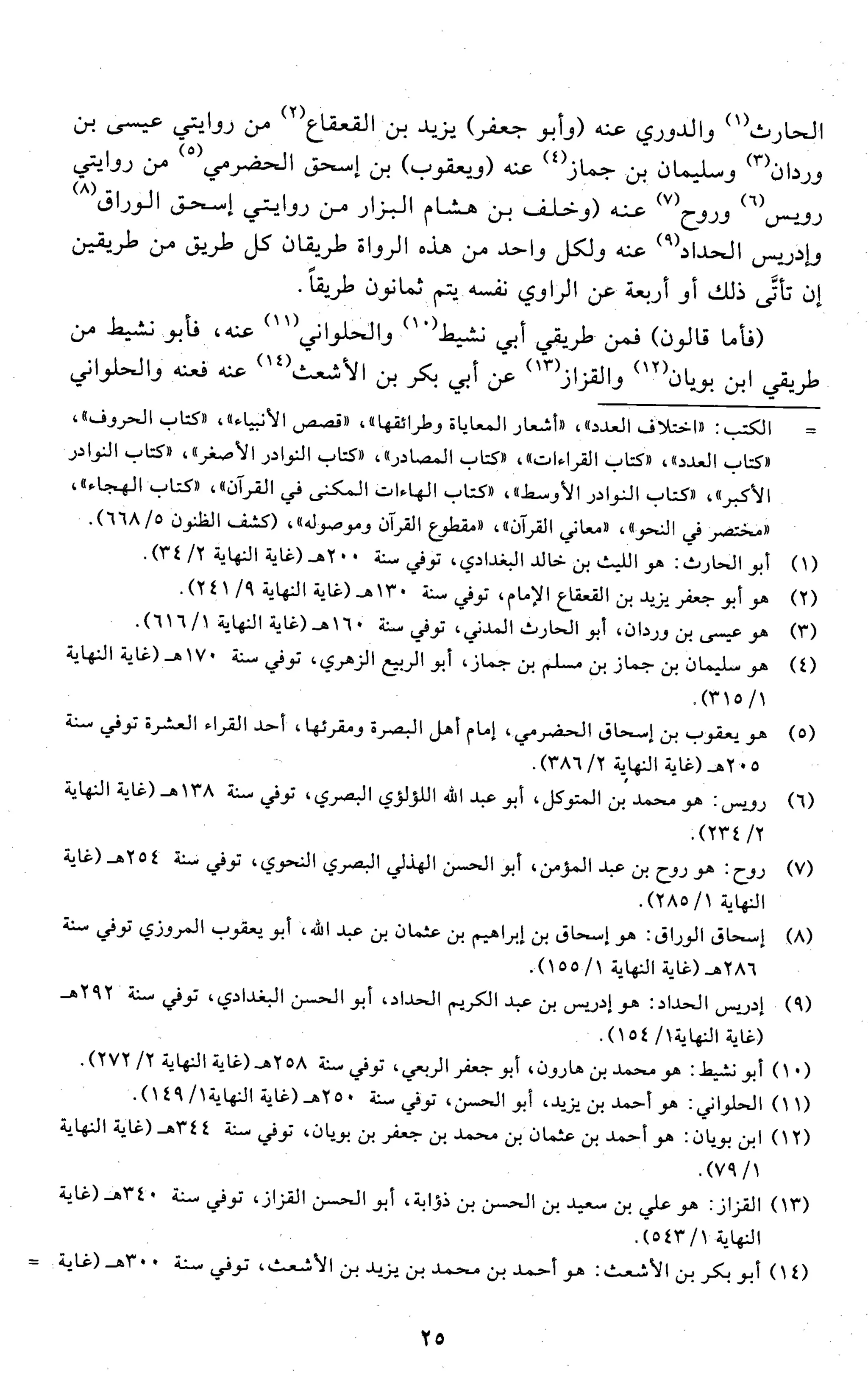 تقريب النشر في القراءات العشر