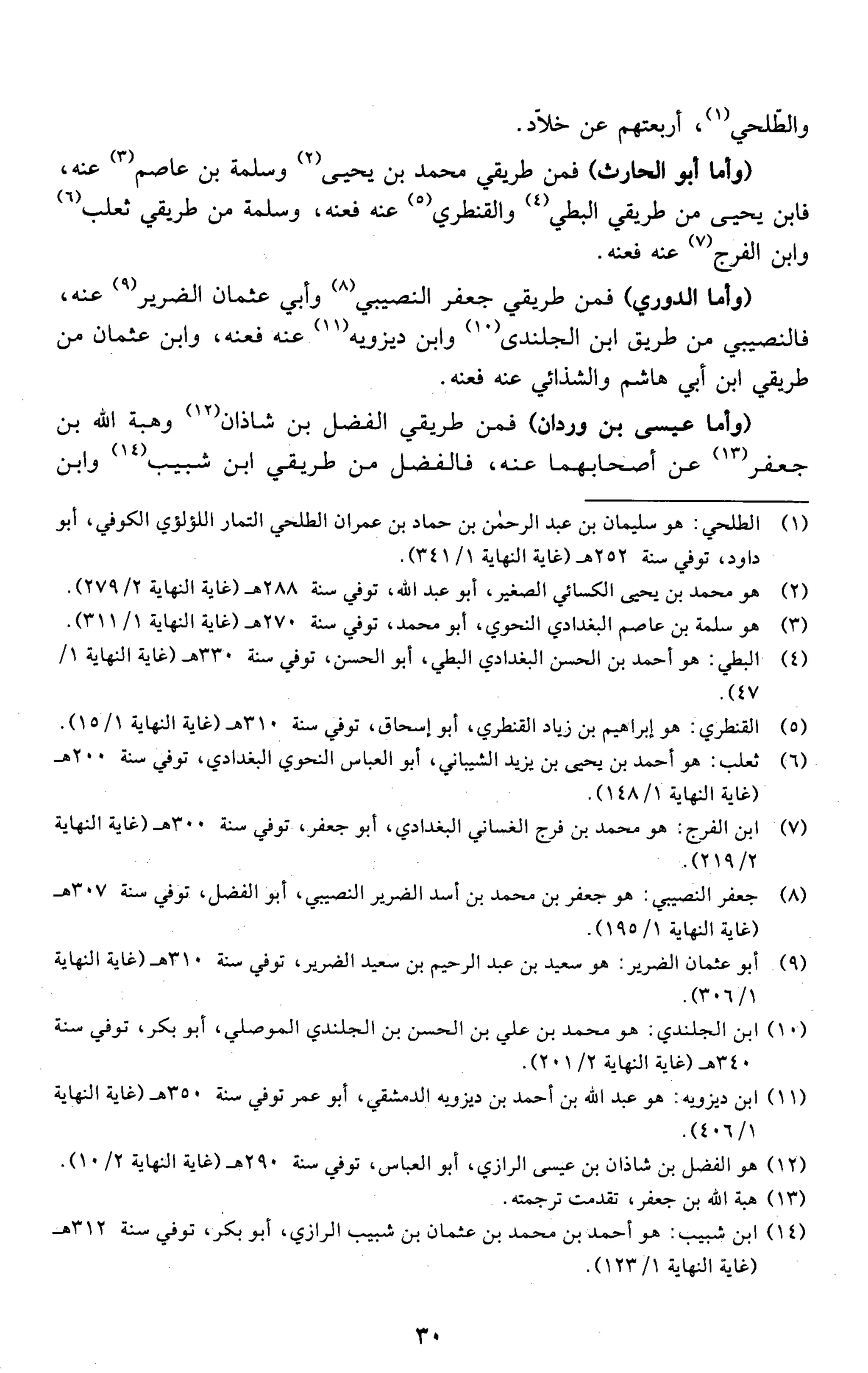 تقريب النشر في القراءات العشر