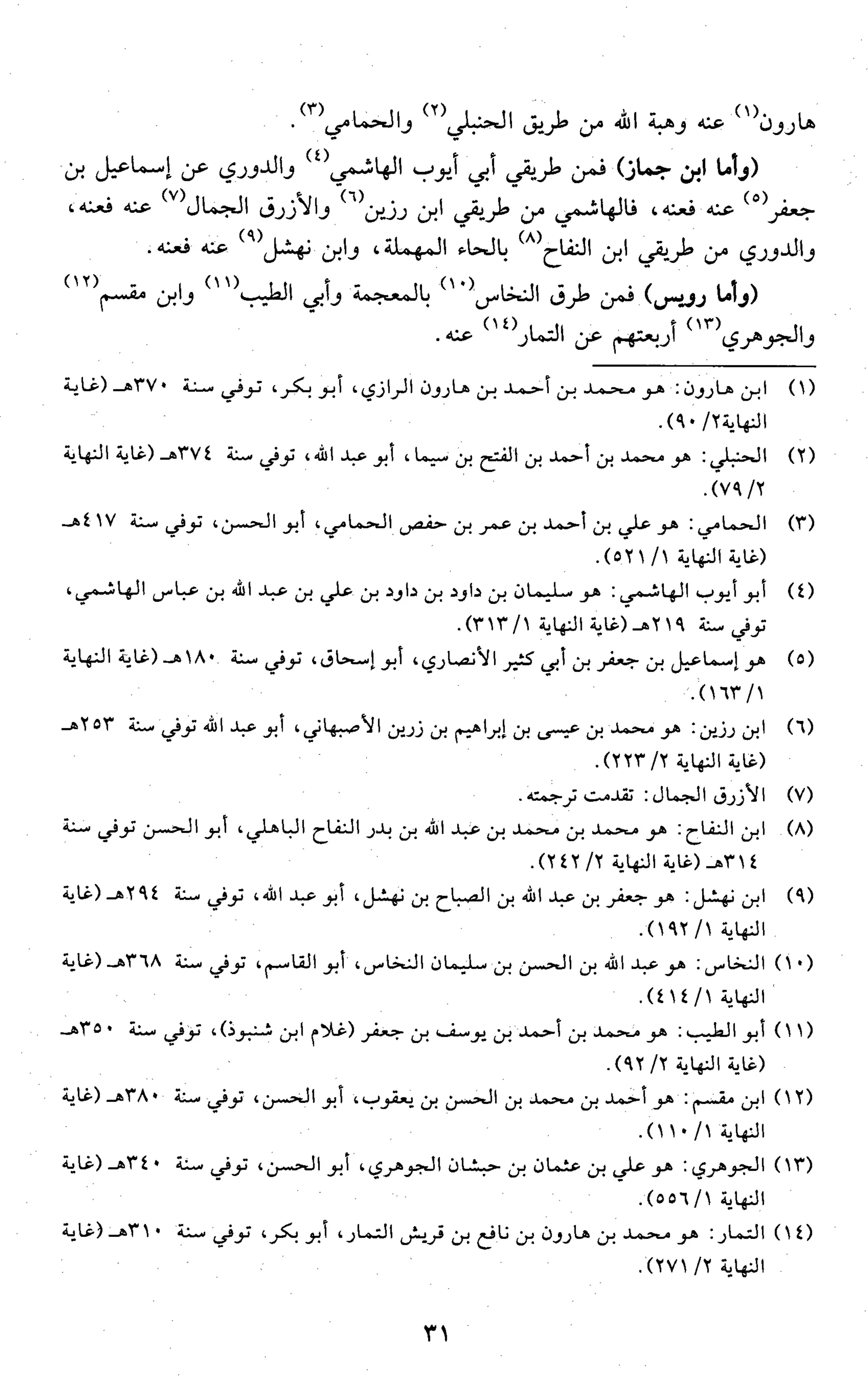 تقريب النشر في القراءات العشر