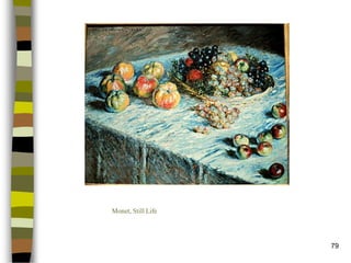 79 
Monet, Still Life  