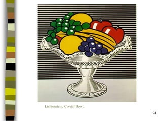 94 
Lichtenstein, Crystal Bowl,  