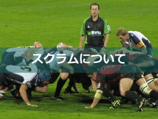 スクラムについて 
 